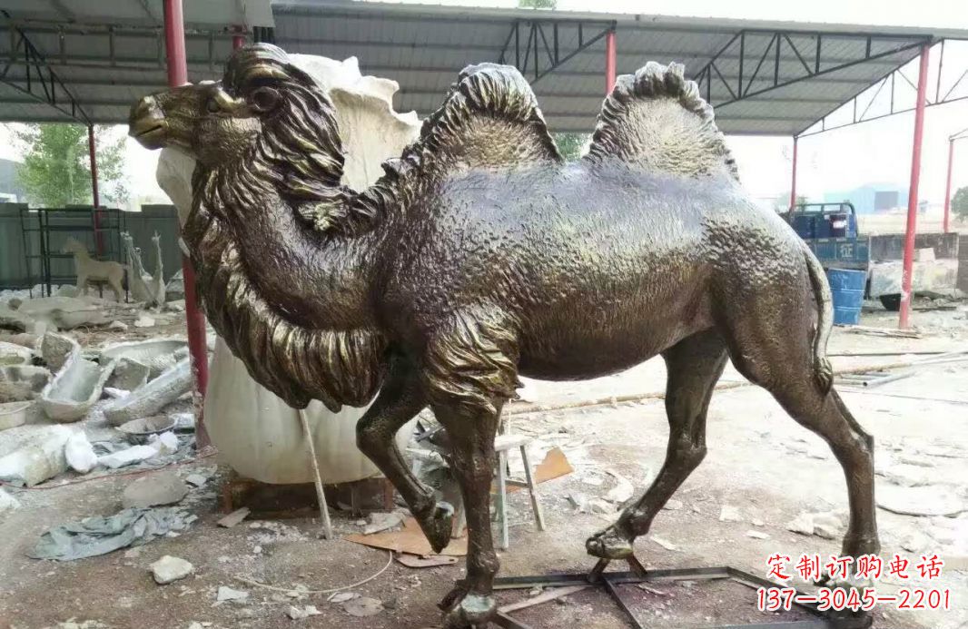 哈尔滨铸铜骆驼雕塑 (2)